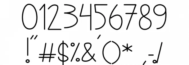 Christmas Santaclaus Font OTHER CHARS