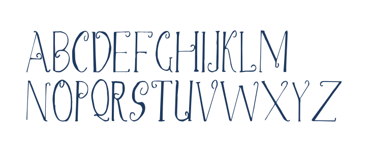 Christmas Script Demo Lowercase