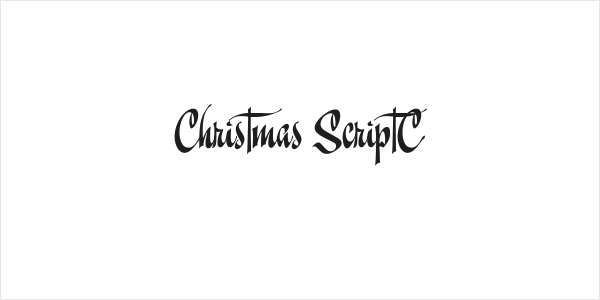 Christmas ScriptC Logo