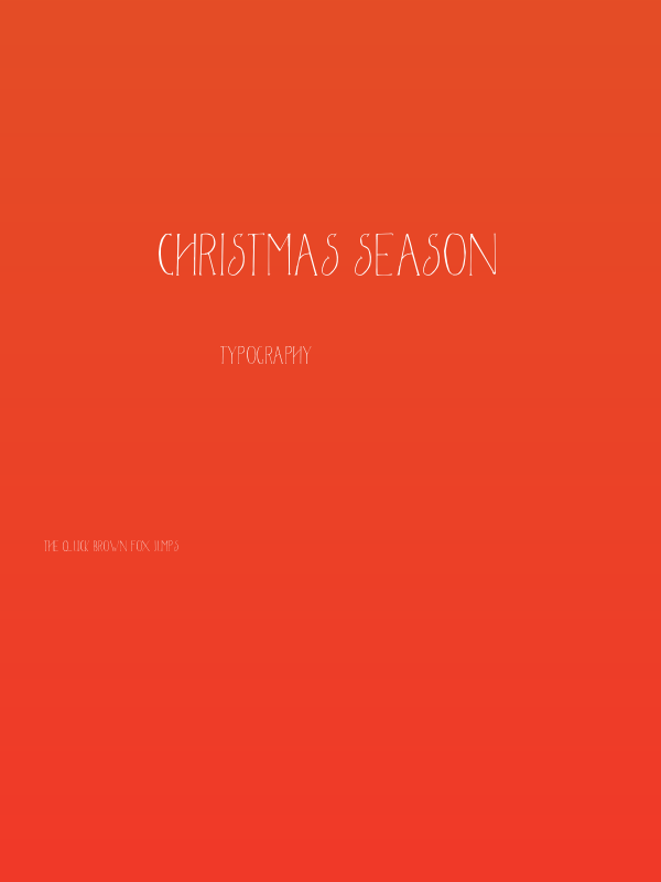 Christmas Season Poster
