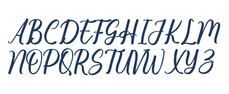 Christmas Serenity Uppercase