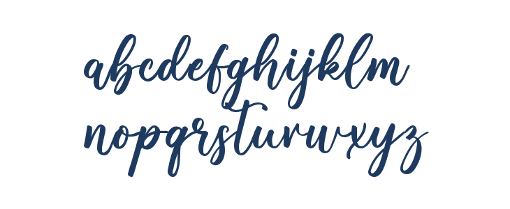 Christmas Serenity Lowercase