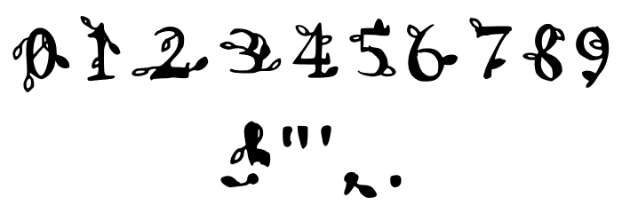 Christmas Serif Regular Font OTHER CHARS