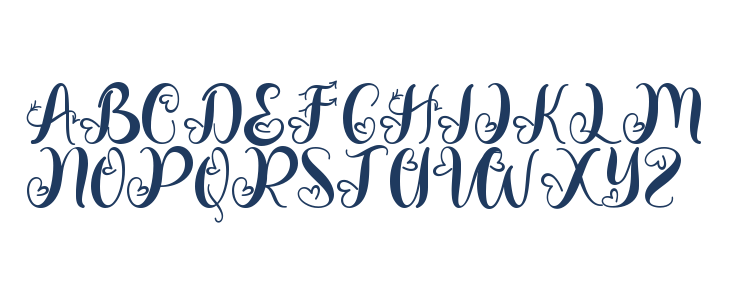 Christmas Shadow Uppercase