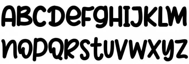 Christmas Sheep - Personal Use Font Litere mari