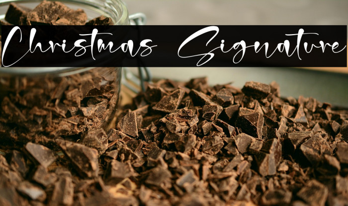 Christmas Signature Example 2