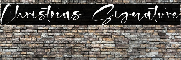 Christmas Signature Example 3