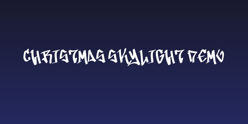 Christmas Skylight Demo Social Header