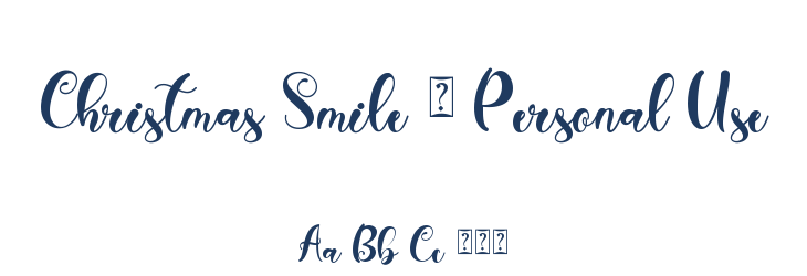 Christmas Smile - Personal Use