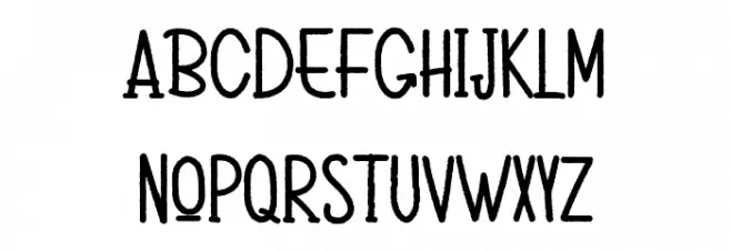 Christmas Snowball Caratteri MINUSCOLO