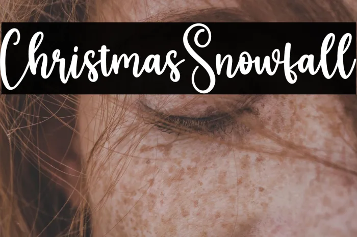 Christmas Snowfall Example 2