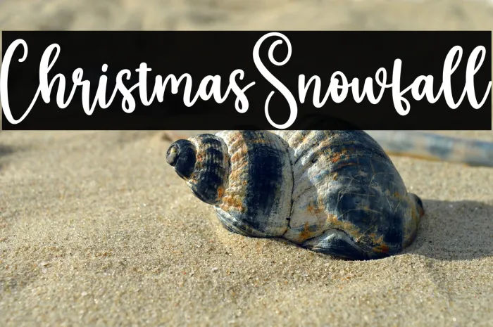 Christmas Snowfall Example 3