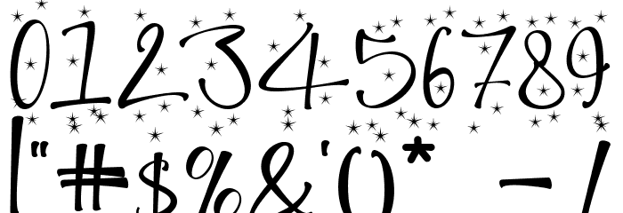 Christmas Snowflake Schriftart Anderer Schreiben