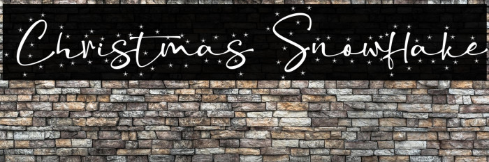 Christmas Snowflake Example 3