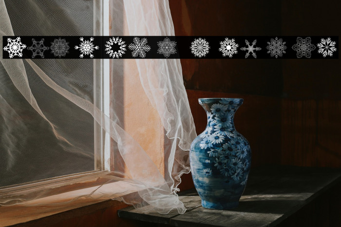 Christmas Snowflakes Example 2