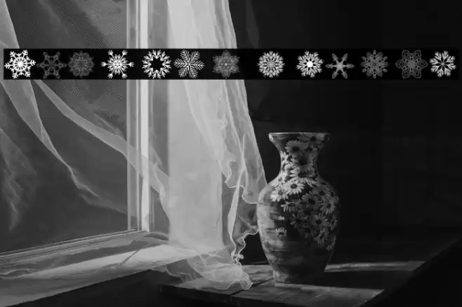 Christmas Snowflakes Polices examples