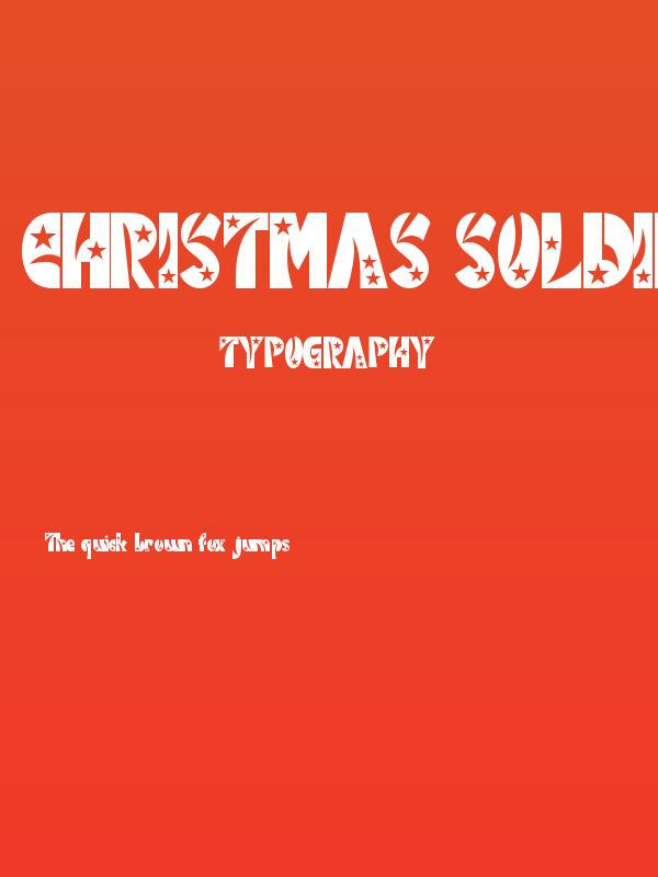 Christmas Soldier Demo Poster