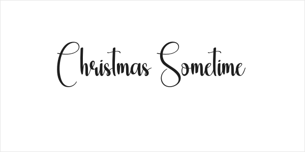 Christmas Sometime Logo