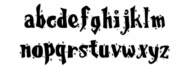Christmas Songs 字体 小写