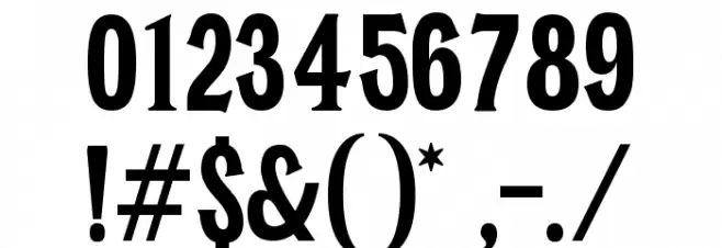 Christmas Spark Fonte OUTROS PERSONAGENS