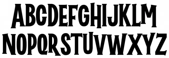 Christmas Spark Fonte MAIÚSCULAS