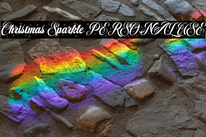 Christmas Sparkle PERSONAL USE Example 1