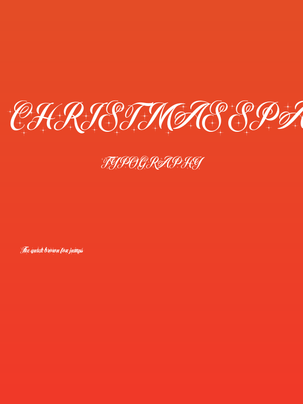 Christmas Sparkle PERSONAL USE Poster