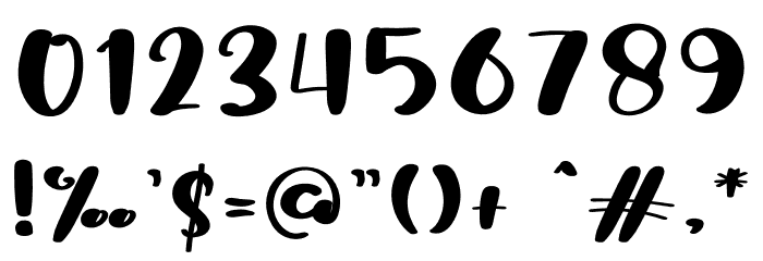 Christmas Special Font OTHER CHARS