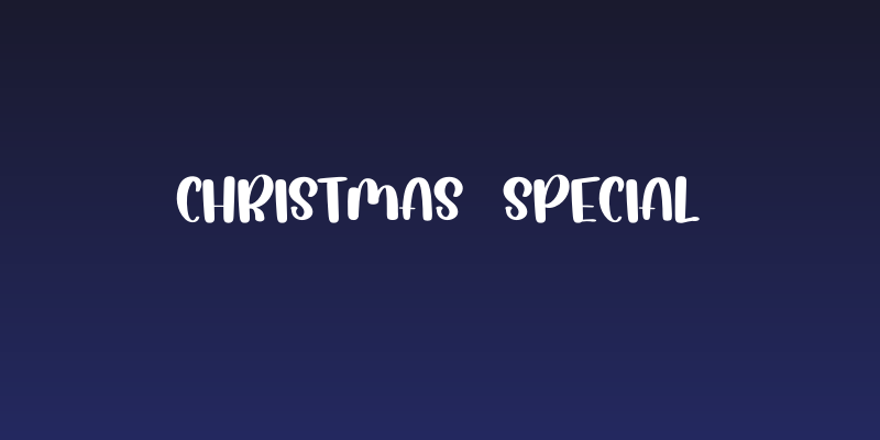 Christmas  Special Social Header
