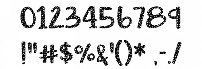 Christmas Sprouts Font OTHER CHARS