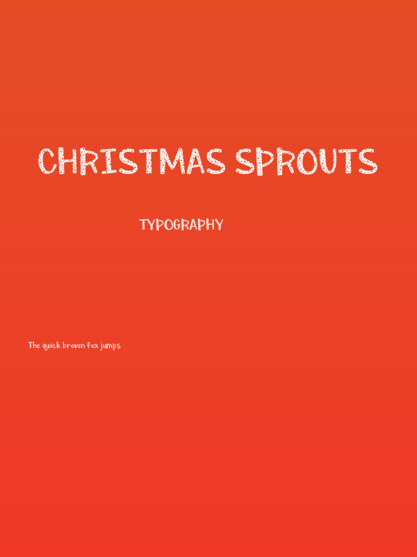 Christmas Sprouts Poster