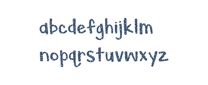 Christmas Sprouts Lowercase