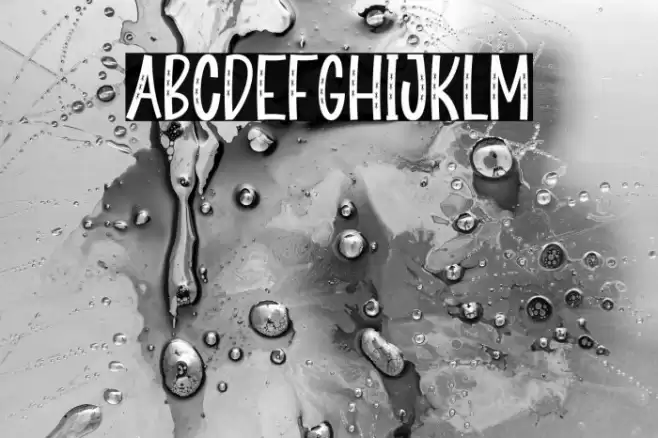 Christmas Starlight Font examples