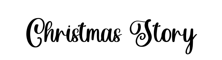 Christmas Story  Frei Schriftart Herunterladen