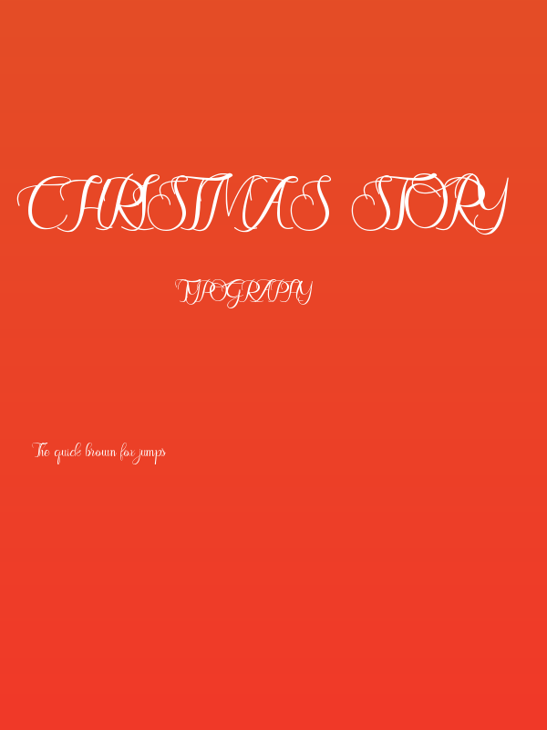 Christmas Story Poster