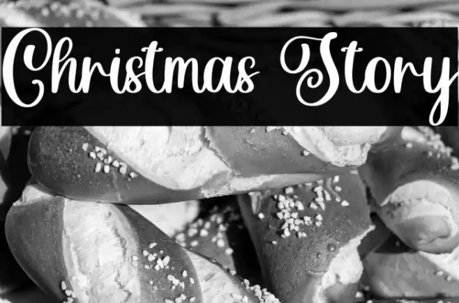 Christmas Story Font examples