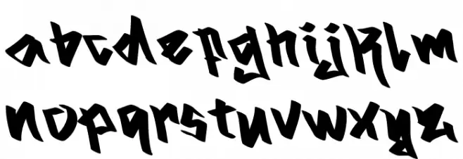 Christmas Street Demo 字体 小写