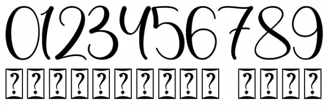 Christmas Style - Personal Use Font OTHER CHARS