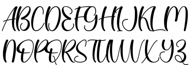 Christmas Style - Personal Use Schriftart Groß