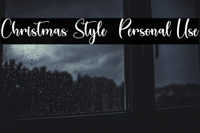 Christmas Style - Personal Use Example 2