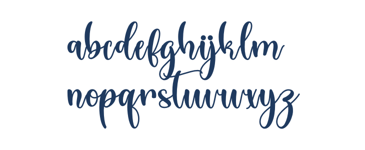 Christmas Style - Personal Use Lowercase