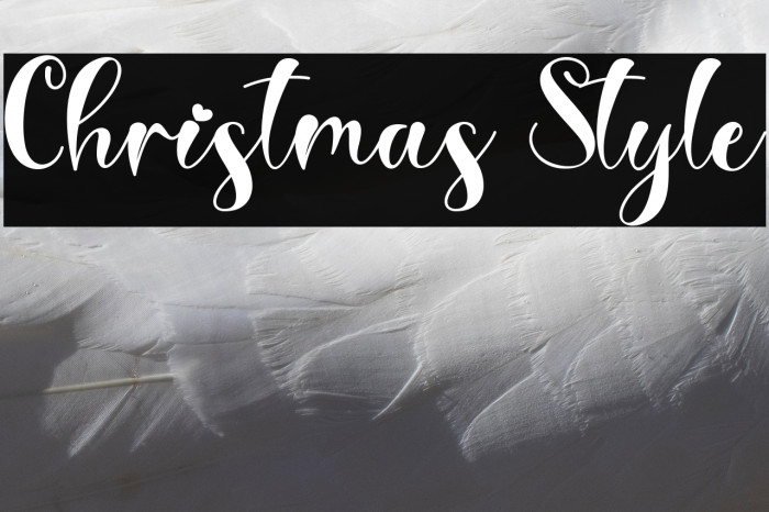 Christmas Style Example 1