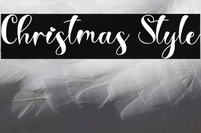 Christmas Style Example 1