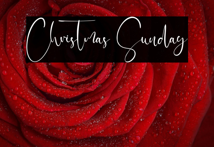 Christmas Sunday Example 2