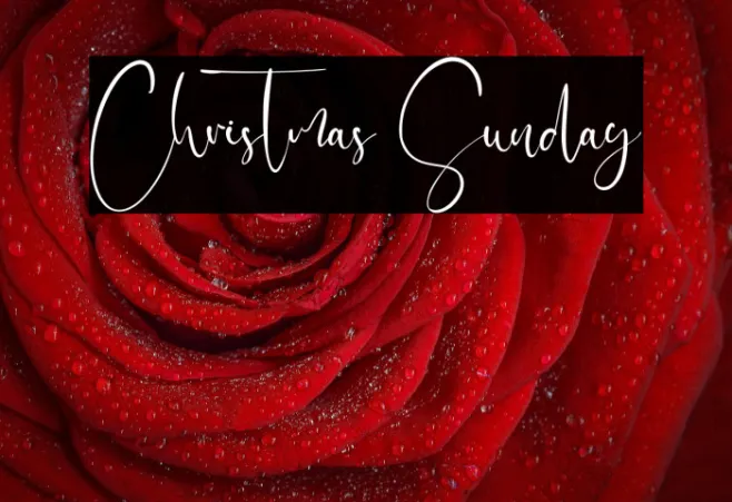 Christmas Sunday Example 2