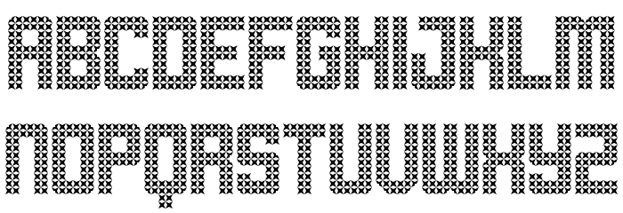 Christmas Sweater Regular Font LOWERCASE