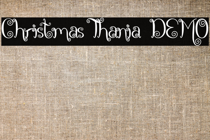 Christmas Thania DEMO Example 1