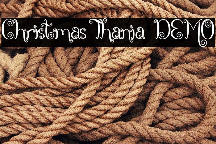 Christmas Thania DEMO Example 3