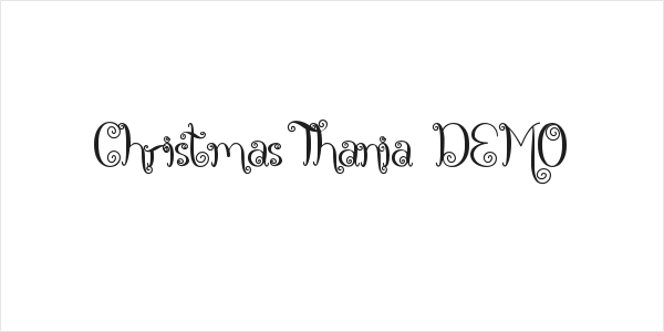 Christmas Thania DEMO Logo