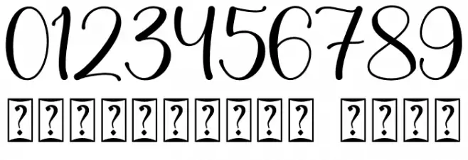 Christmas Theme - Personal Use Font OTHER CHARS